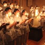 学生22人にナースキャップ 岡波看護専で戴帽式 伊賀市