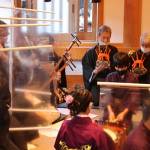 例大祭神事でおはやし奉納演奏 伊賀・上野天神祭