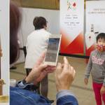 聖火が伊賀にやってきた 希望の炎 17日まで県内巡回展示