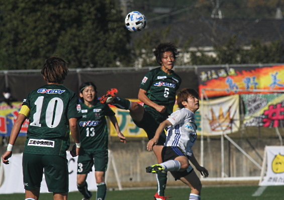 くノ一本拠地未勝利　9位で今季終える　マイナビに0-2　なでしこ1部