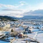 大みそか 伊賀地域で一面雪景色 強い寒気の影響