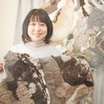 フェルトの自由さ表現 10日から個展 伊賀・浮田みどりさん