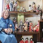 創作人形200体 両親の家改装し展示 名張の北畠さん