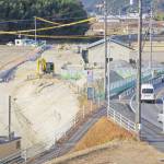 県道バイパス工事進む 供用開始は28年 名張・蔵持町里