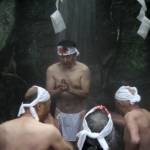 岡八幡宮で初みそぎ 伊賀市白樫