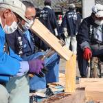 東大寺へ届ける松明作り 3月の調進行事は中止に 名張