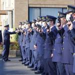 拳銃など警察官の装備を署長が点検 名張署