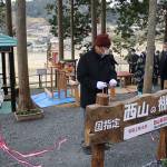 棚田一望の展望公園 住民ら完成祝う 伊賀市西山