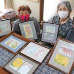 個性豊かな絵手紙 3教室合同展 19日から名張で