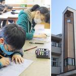 思い出深い校舎 絵や版画で 閉校の伊賀・玉滝小【下】