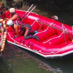 ボート使い水難救助訓練 名張消防署の特命救助チーム 名張川で