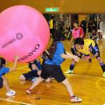 三重国体先駆けデモ競技開催 キンボールスポーツ