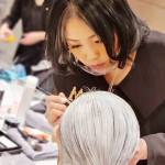 「マスクに合わせたメイクを」ショーで技術披露 名張の山本さん