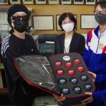 ボッチャ用具を寄贈 名張の公立学校に 音楽教室の運営会社