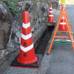 鋼製の側溝ふた5枚盗難か 伊賀市柘植町の国道