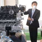 学習に役立てて 高校へエンジンモデル貸与 名張のボルグ社