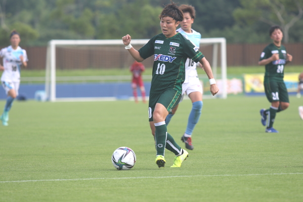 くノ一5連勝　終盤に杉田が決勝弾　対ASハリマ　なでしこ1部