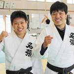 高校総体柔道 名張 男女団体と個人6人