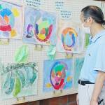 園児たちの力作展示 桔梗が丘市民センターで