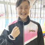 競泳・全中&JOC杯 2大会でメダルを 伊賀市の廣島さん
