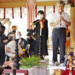 B29搭乗員ら日米の犠牲者追悼 名張・青蓮寺で平和願う集い