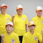 3世代参加のゲートボール 全国出場で表敬訪問 伊賀オールズ