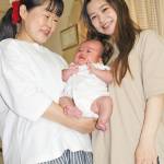助産師の母・松村さん 出産する娘・福田さんの支えに