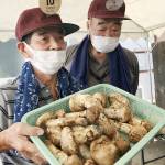 秋の味覚「赤目松茸」初競り 1キロ最高8・1万円 名張