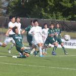 ホーム最終戦も勝利 市民らくノ一祝福 F日体大に4-1 なでしこ1部