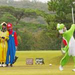 ハロウィーン 仮装ゴルフでナイスショット 伊賀市のコースで