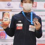 ユース世界3位に スポーツクライミング 名張の杉本君