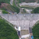 試験湛水前の川上ダム 11月に特別見学会 貯水池内は最後の機会
