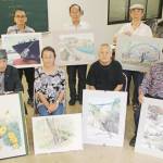 続ける趣味が「励み」に 21日から作品展 名張水彩画会