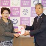 市善意銀行に11万円寄付 名張市防火協会