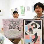 イノウエさんと田槙さん2人展「灯す」 伊賀市のギャラリーで26日まで