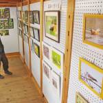 自然楽しむ写真展 2月9日まで「やなせ宿」で