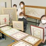 亡き師の思い受け継ぎ 刺しゅう作品展 4日から名張で