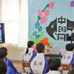 自衛官が災害対策呼び掛け 伊賀・霊峰中で出前授業