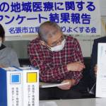 名張市立病院在り方検討委 65%が設置「知らない」 市民団体アンケ