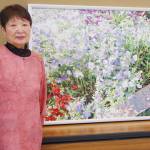 日春展奨励賞の日本画を寄贈 名張の大喜多さん ホールで展示