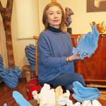 「偶然の形」生かす陶芸 伊賀市の谷本さん 9日から作品展