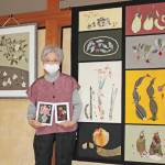 創作アップリケ 織田さん初個展 21日から伊賀市で