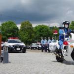 夏の交通安全県民運動スタート 名張署管内で決意新たに出動式