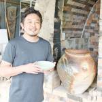 伊賀へ移住6年 陶芸家・鈴木大弓さん初個展 12日から