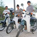 甦った亡祖父の「スーパーカブ」 仲間とツーリング 名張の竹岡さん