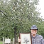 弘法大師ゆかりの柿 伊賀市比自岐