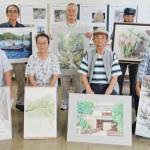 秋の作品展13日から 名張水彩画会