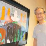 元永さんの世界を名張で 親交あった中内さん 31日まで