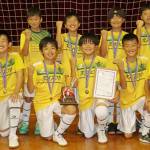 フットサル県大会で優勝 名張市の小学生チーム
