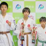 日本拳法 小・中学生3人が全国大会で入賞 伊賀
